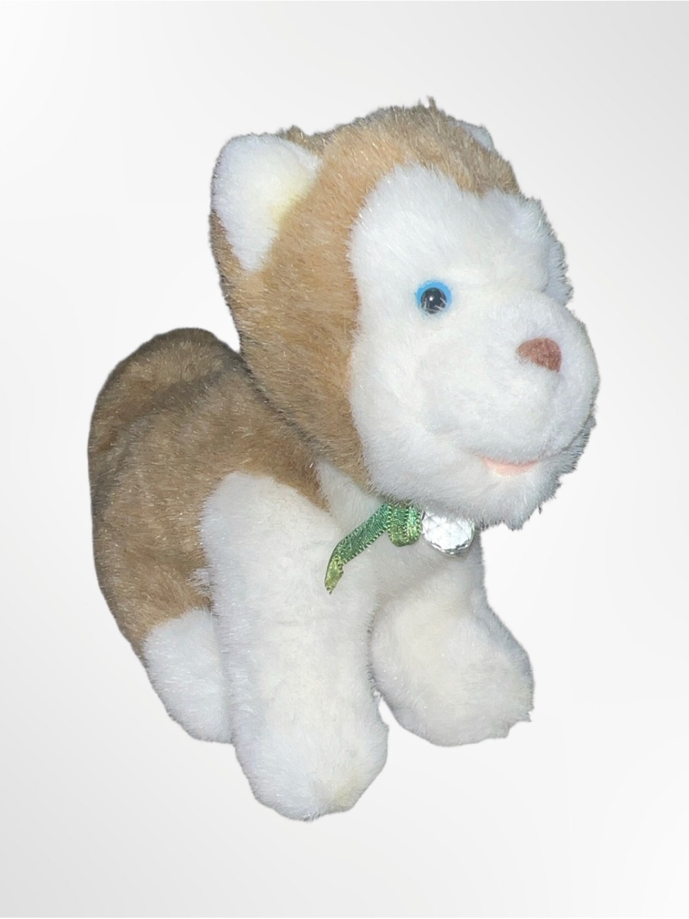 Vintage Mervyns  1999 Husky Puppy Dog 6” Stuffed Plush
